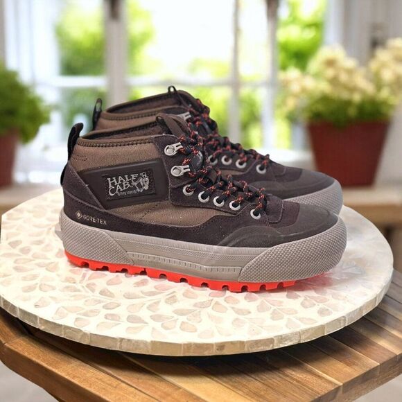 Vans MTE Half Cab GORE-TEX Bitter Chocolate Brown Men 5.5 / W 7 All-Trac Boots - Picture 4 of 14